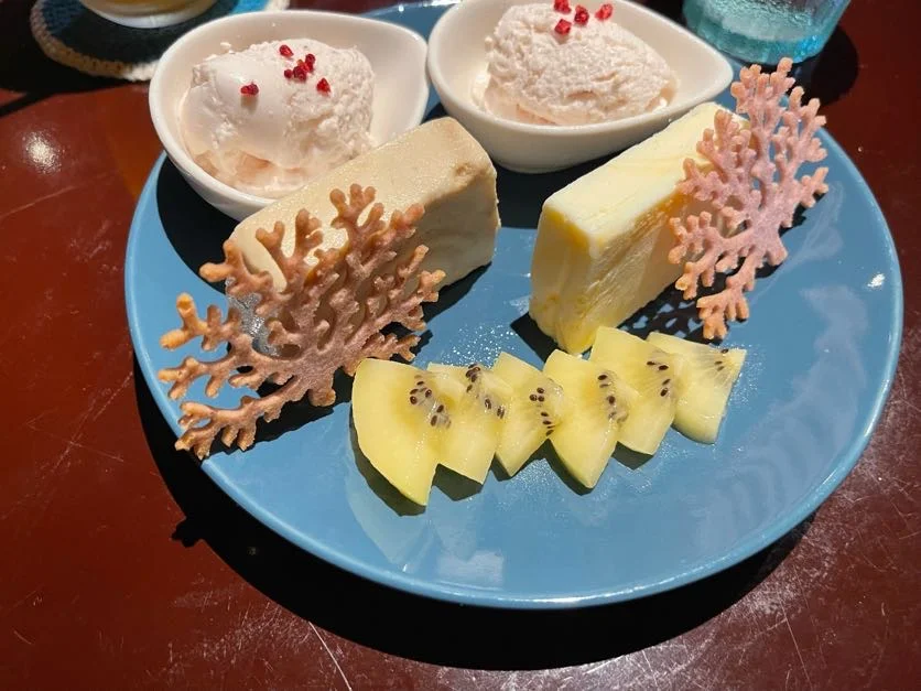 Ayantsuのチーズテリーヌのプレート