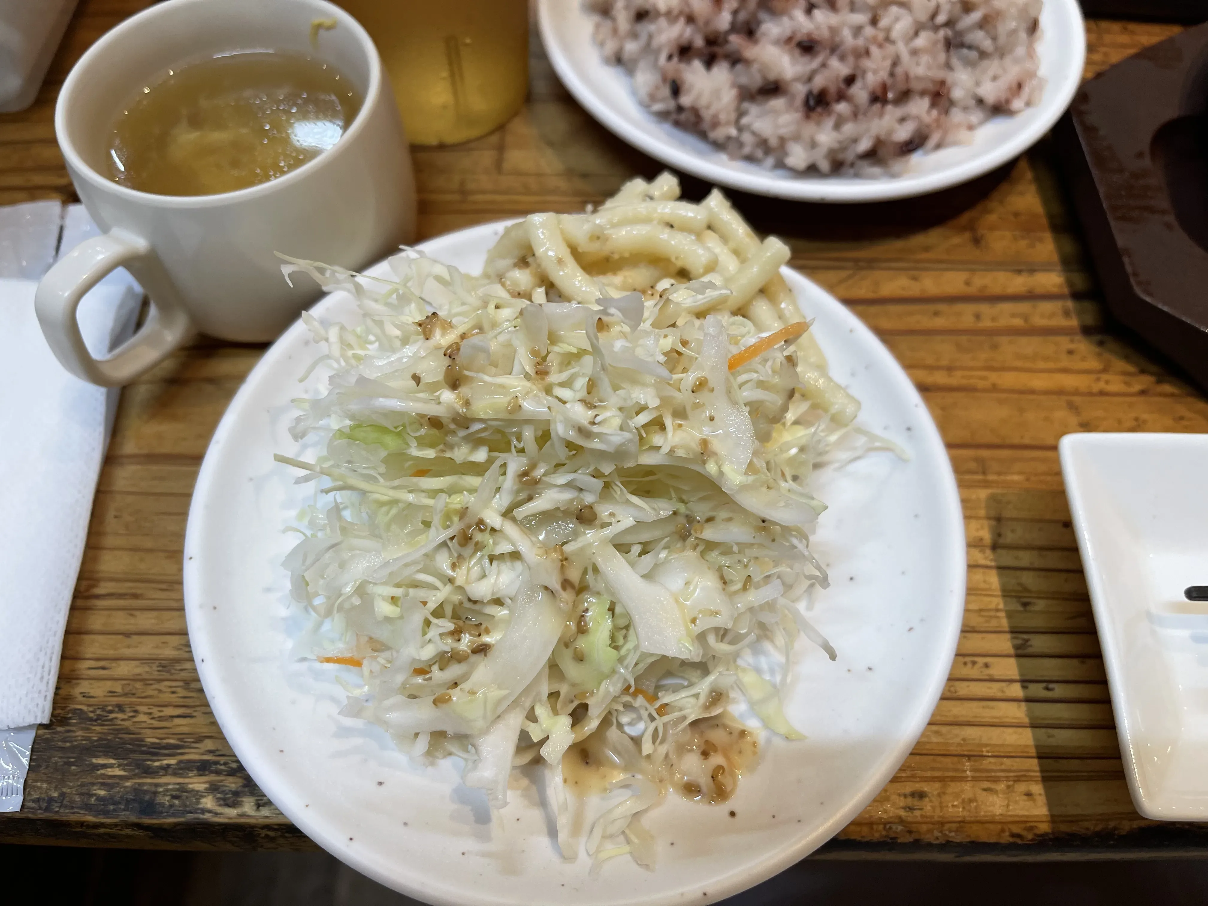 ステーキとライス